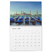 Calendrier Les paysages italiens (Jan 2027)
