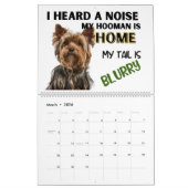 Calendrier Les pensées hilarantes de My Yorkshire Terrier (Mar 2026)
