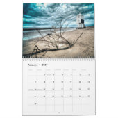 Calendrier Les phares de l'océan Beau 12 mois (Feb 2027)
