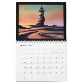 Calendrier Les phares imaginaires (Jan 2027)