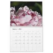 Calendrier Les pivoines du jardin (Feb 2026)