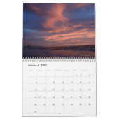 Calendrier Les plages du coucher de soleil (Jan 2027)