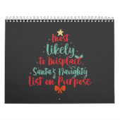 Calendrier Les Plus Susceptibles De Tromper Père Noël En  Les (Protection)