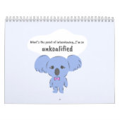 Calendrier Les puns animaux : triste édition travailleur (Protection)