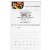 Calendrier Les repas santé préférés de papa (Jan 2026)