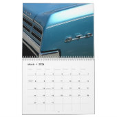 Calendrier Les voitures de muscle se ferment vers le haut du (Mar 2026)