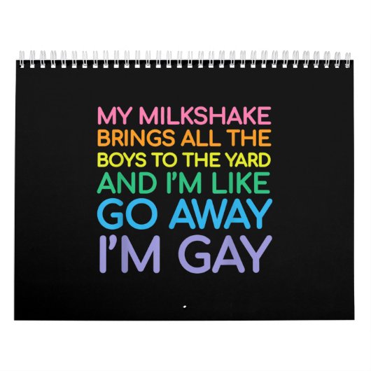 Calendrier Lesbian flag gay pride Rainbow (Protection)