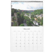 Calendrier Lëtzebuerg 2026 (Mar 2027)