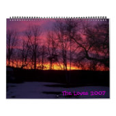 Calendrier Lever de soleil 05, les amours 2007 de Bayfield (Protection)