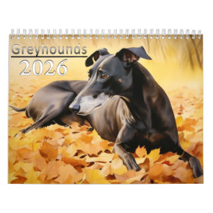 Calendrier Lévriers 2026 