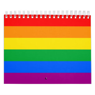 Calendrier LGBTQ+ Arc-en-ciel
