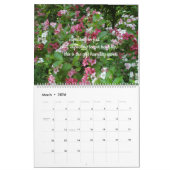 Calendrier L'humilité du cadeau donne-calendrier (Mar 2026)