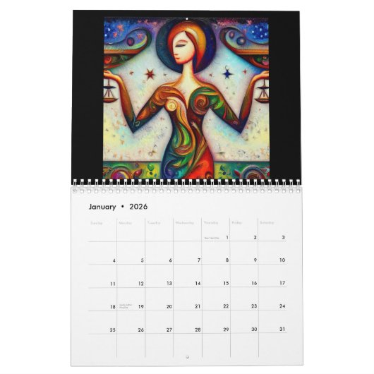 Calendrier Libra (Jan 2026)