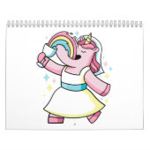 Calendrier licorne et arc-en-ciel (Protection)