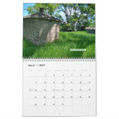Calendrier Lieux oubliés (Mar 2027)