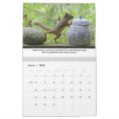 Calendrier Life Lessons from Squiggy the Squirrel Calendar (Mar 2026)