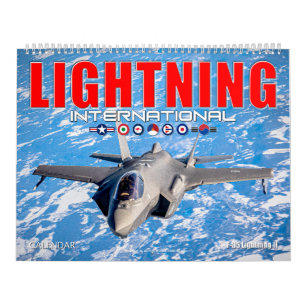 Calendrier LIGHTNING INTERNATIONAL - F-35 Lightning II