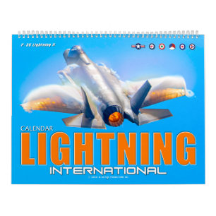 Calendrier LIGHTNING INTERNATIONAL - F-35 Lightning II