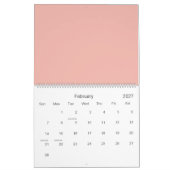 Calendrier Lignes de motif (Feb 2027)