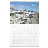 Calendrier Ligurie 12 mois, Italie (Mar 2026)