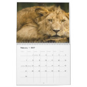 Calendrier Lion 2027 (Feb 2027)