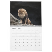 Calendrier Lion 2027 (Jan 2027)
