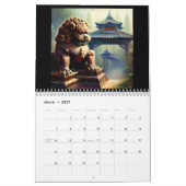 Calendrier Lions Foo Chinois #2 (Mar 2027)