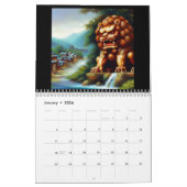 Calendrier Lions Foo Chinois #3 (Jan 2026)