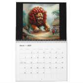 Calendrier Lions Foo Chinois #3 (Mar 2027)