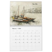 Calendrier Lisbonne et Porto Portugal (Feb 2026)