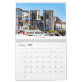 Calendrier Lisbonne Portugal (Jan 2027)