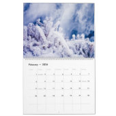 Calendrier L'Islande : Og Vatn de Ís (glace et l'eau) (Feb 2026)