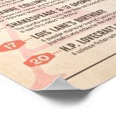 Calendrier Littéraire Affiche Août (Coin)