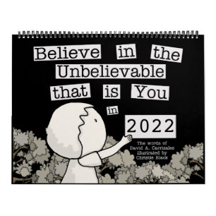 Calendrier Little Boy Arranges Words 2022 (Large) Calendar