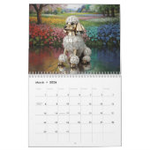 Calendrier Little Dog Glass Calendar (Mar 2026)