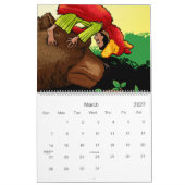 Calendrier Little Red Mighty Nizz Wild Child (Mar 2027)