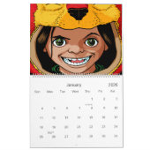 Calendrier Little Red Mighty Nizz Wild Child (Jan 2026)