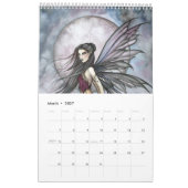 Calendrier Livre de portfolio d'art de fée de Molly Harrison (Mar 2027)