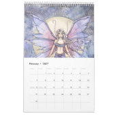 Calendrier Livre de portfolio d'art de fée de Molly Harrison (Feb 2027)