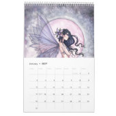 Calendrier Livre de portfolio d'art de fée de Molly Harrison (Jan 2027)