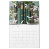 Calendrier Livres & Blossoms 2026 (Jan 2027)
