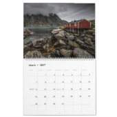 Calendrier Lofoten 2026 (Mar 2027)