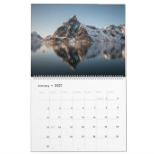 Calendrier Lofoten 2027 (Jan 2027)