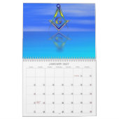 CALENDRIER LOGE BLEUE (Jan 2027)