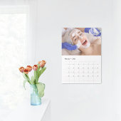 Calendrier Logo Abstrait moderne femme beauté visage femme
