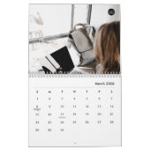 Calendrier Logo de l'entreprise personnalisée Photos d'entrep (Mar 2026)