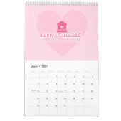 Calendrier Logo Liviys Cares (Mar 2027)