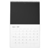 Calendrier Logo Marque sur Mesure pour Votre (Mar 2027)