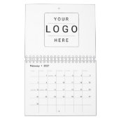 Calendrier Logo personnalisé (Feb 2027)