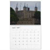 Calendrier Londres (Mar 2027)